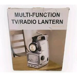 Multi-Function TV Radio Lantern
Flashlight Siren Camping AC/
Battery NOS